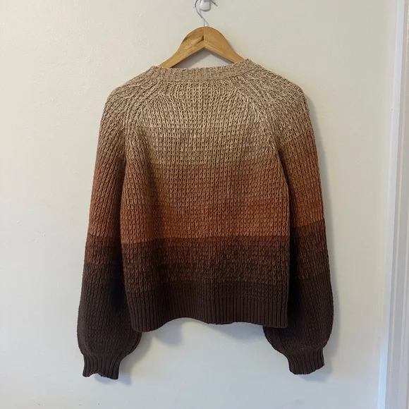 THE GREAT. The Dusk Cardigan in Marled Sunset | Size 0 / XS - Picture 9 of 14